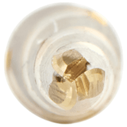 1/8" Dia x 1-1/32" CNC 2D/3D Carving 3.5° Tapered Angle Ball Tip Up-Cut Spiral Router Bit, 3 Flute, 6mm Shank Alt 3 - Image