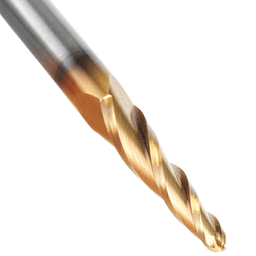 1/8" Dia x 1-1/32" CNC 2D/3D Carving 3.5° Tapered Angle Ball Tip Up-Cut Spiral Router Bit, 3 Flute, 6mm Shank Alt 4 - Image