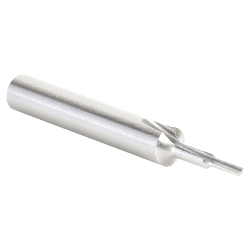 1/16" x 3/16" HSS Single 'O' Flute, Straight Plastic Cutting Router Bit, 1-Flute, 1/4" Shank Alt 3 - Image