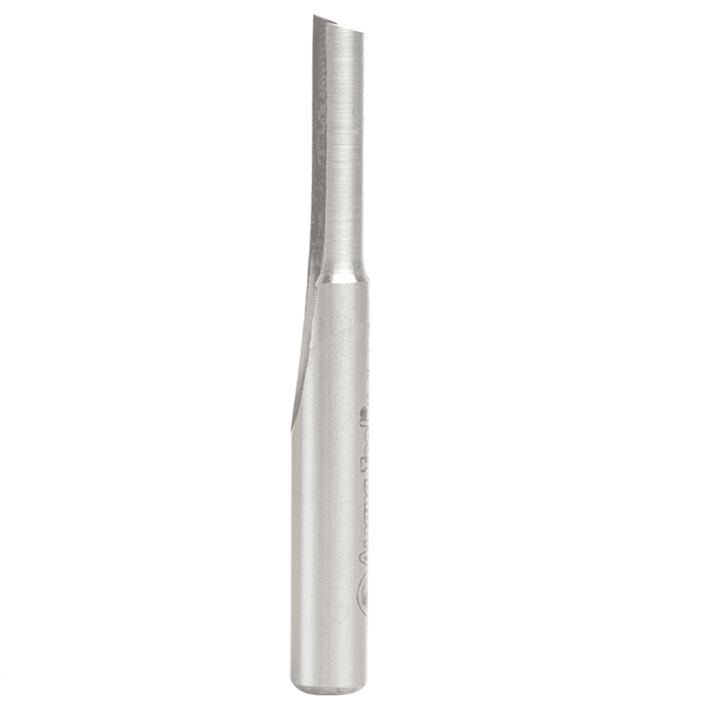 1/4" x 2-1/8" Plastic Cutting 'O' Straight Bit, 1-Flute, 1/4" Shank - Main Image