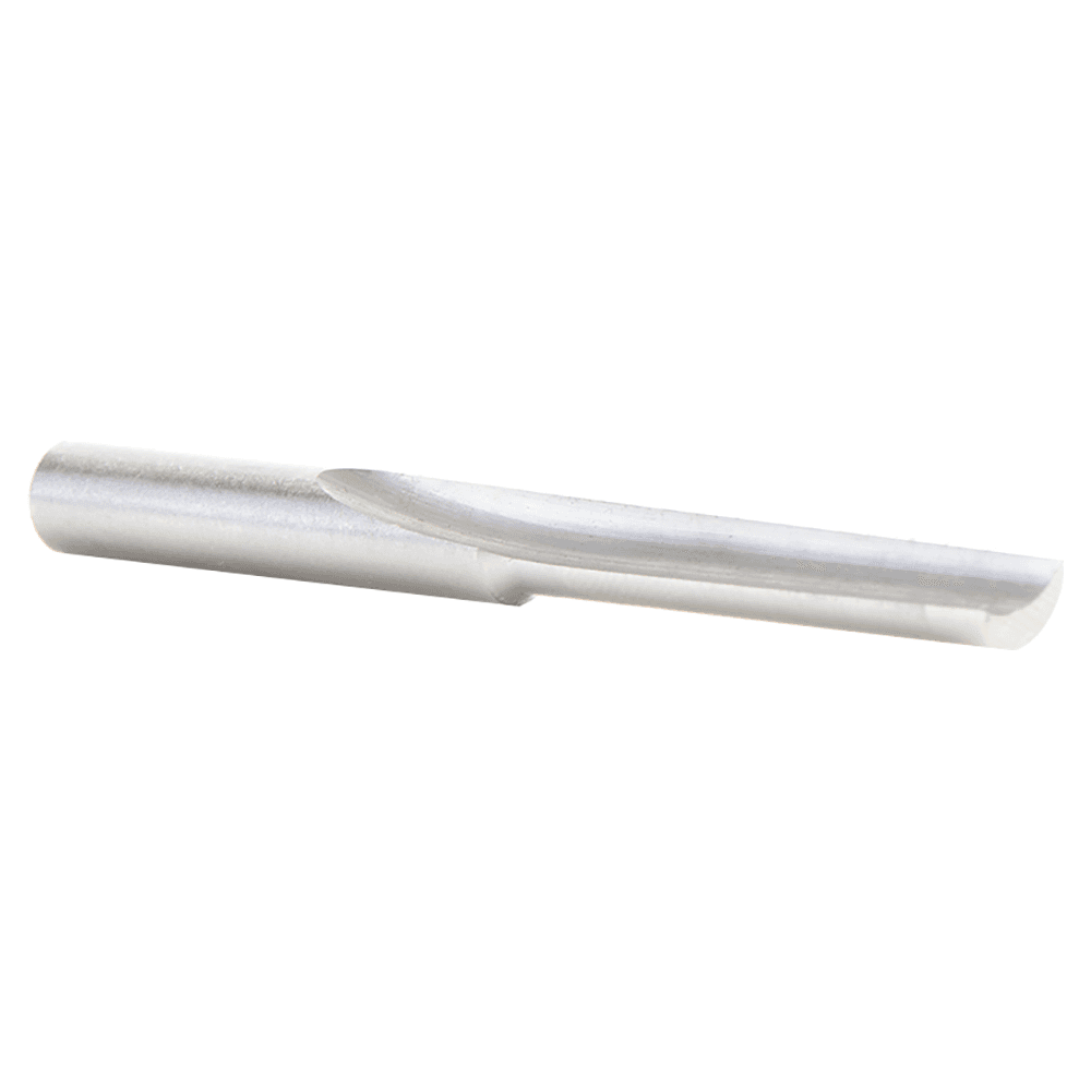 1/4" x 1-1/4 HSS Single 'O' Flute, Straight Plastic Cutting Router Bit, 1-Flute, 1/4" Shank Alt 3 - Image