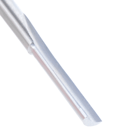 1/4" x 1-1/4 HSS Single 'O' Flute, Straight Plastic Cutting Router Bit, 1-Flute, 1/4" Shank Alt 4 - Image