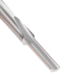3/16" x 3/4" HSS Single 'O' Flute, Straight Plastic Cutting Router Bit, 1-Flute, 1/4" Shank Alt 4 - Image
