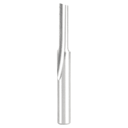 3/16" x 3/4" HSS Single 'O' Flute, Straight Plastic Cutting Router Bit, 1-Flute, 1/4" Shank Main - Image