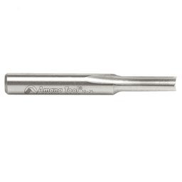 3/16" x 2" Plastic Cutting 'O' Straight Bit, 2-Flute, 1/4" Shank - Alt Image 1