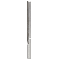 1/4" x 3-1/4" Plastic Cutting 'O' Straight Bit, 2-Flute, 1/4" Shank, 2" Cutting Height - Main Image