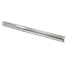 1/4" x 3-1/4" Plastic Cutting 'O' Straight Bit, 2-Flute, 1/4" Shank, 2" Cutting Height - Alt Image 2