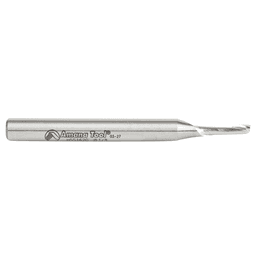 1/8" x 2-5/8" Aluminum Cutting Up-Cut Spiral Router Bit, 1-Flute, 1/4" Shank - Alt Image 1