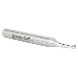 1/8" x 2-5/8" Aluminum Cutting Up-Cut Spiral Router Bit, 1-Flute, 1/4" Shank - Alt Image 2
