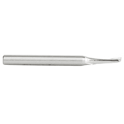 3/16" x 2-7/8" Aluminum Cutting Up-Cut Spiral Router Bit, 1-Flute, 1/4" Shank - Alt Image 1