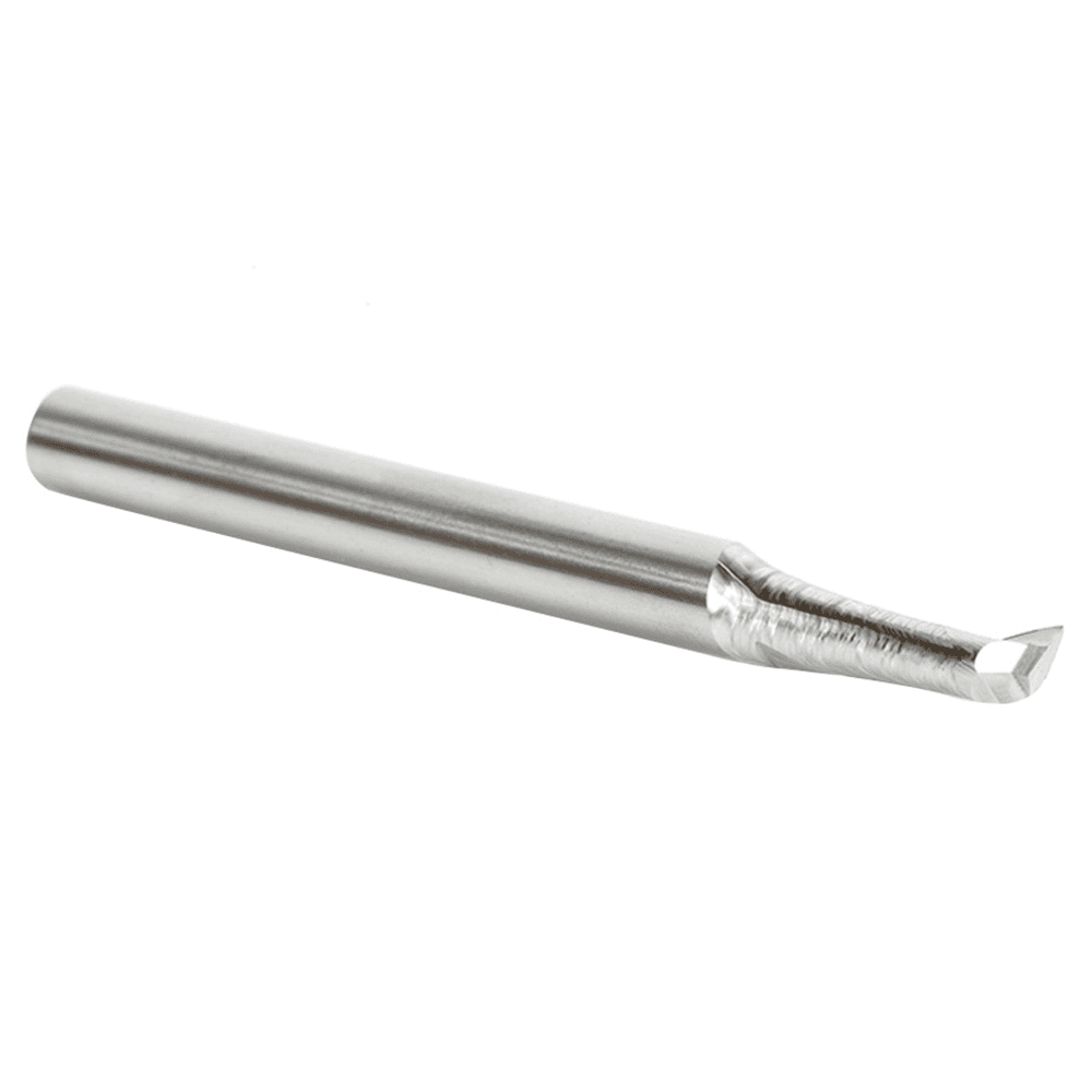 1/4" x 2-3/4" Aluminum Cutting Up-Cut Spiral Router Bit, 1-Flute, 1/4" Shank - Alt Image 1