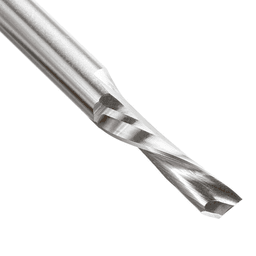 1/4" x 2-3/4" Aluminum Cutting Down-Cut Spiral Router Bit, 1-Flute, 1/4" Shank - Alt Image 2
