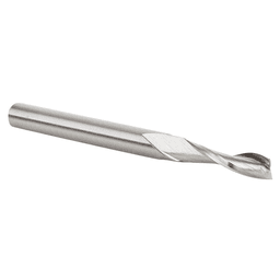 7/32" x 3" Aluminum Cutting Up-Cut Spiral Router Bit, 2-Flute, 1/4" Shank - Alt Image 1
