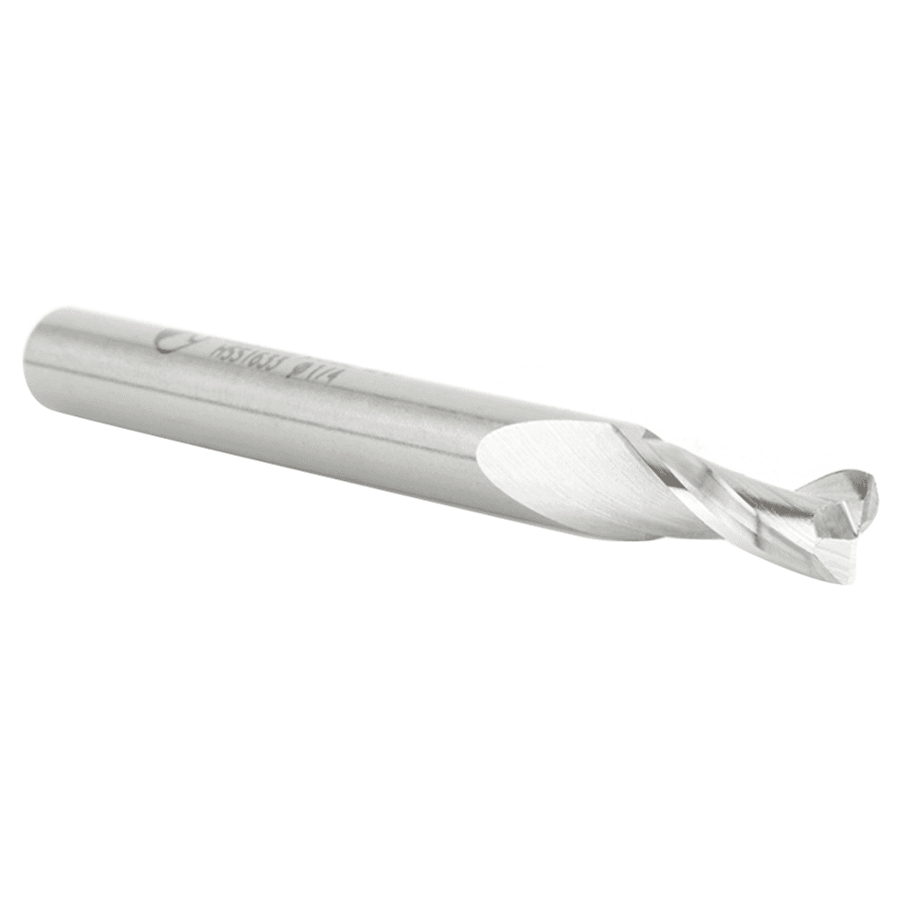 1/4" x 2-3/4" Aluminum Cutting Up-Cut Spiral Router Bit, 2-Flute, 1/4" Shank - Alt Image 1