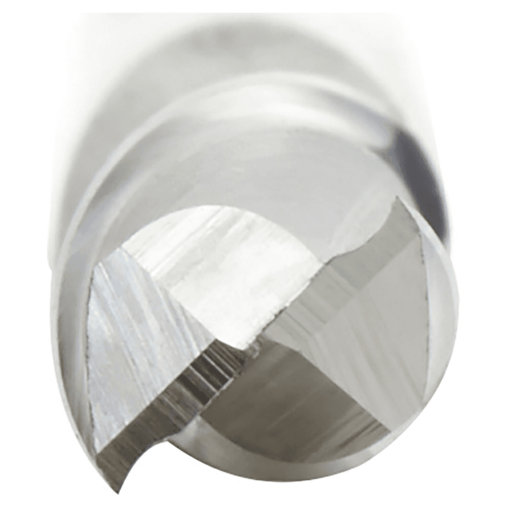 1/4" x 2-3/4" Aluminum Cutting Up-Cut Spiral Router Bit, 2-Flute, 1/4" Shank, 3/4" Cutting Height - Alt Image 2