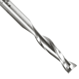 1/4" x 3" Aluminum Cutting Up-Cut Spiral Router Bit, 2-Flute, 1/4" Shank - Alt Image 2