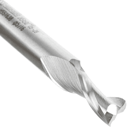 5/16" x 3" Aluminum Cutting Up-Cut Spiral Router Bit, 2-Flute, 3/8" Shank - Alt Image 2