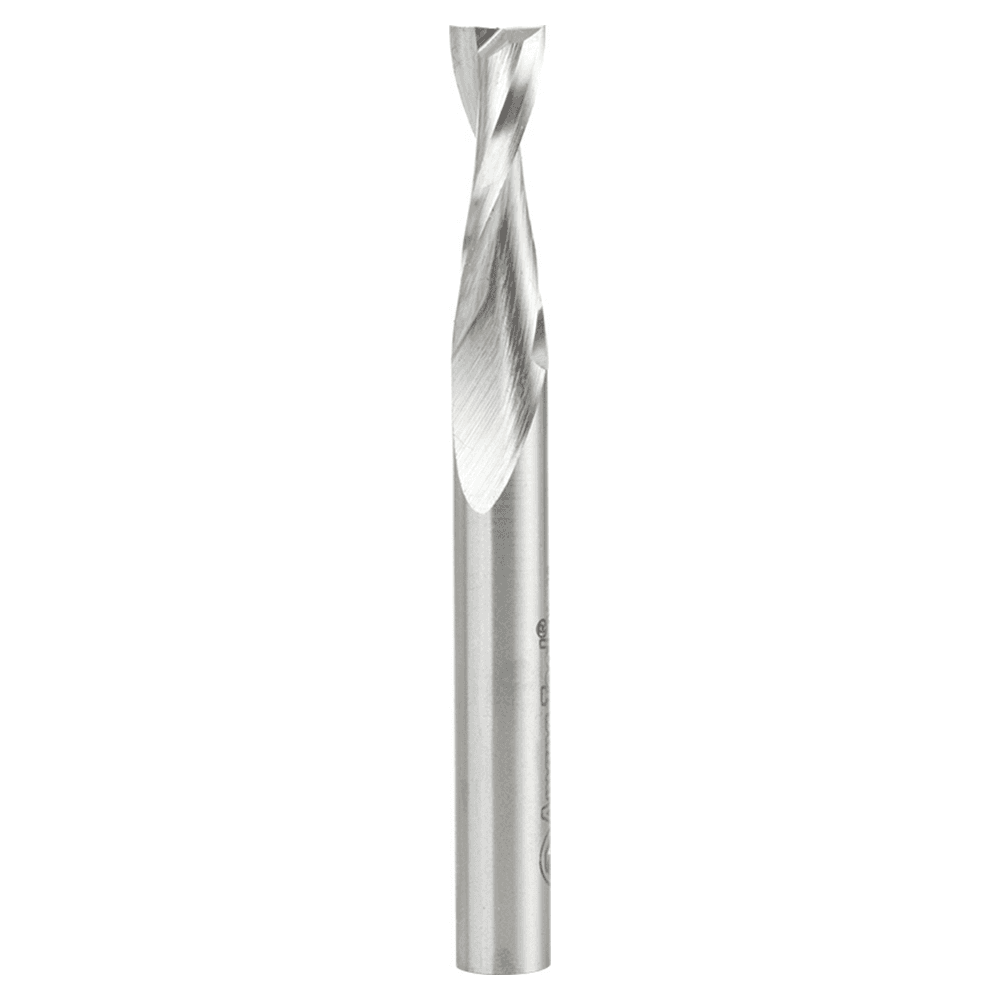 5/16" x 3" Aluminum Cutting Up-Cut Spiral Router Bit, 2-Flute, 5/16" Shank - Main Image