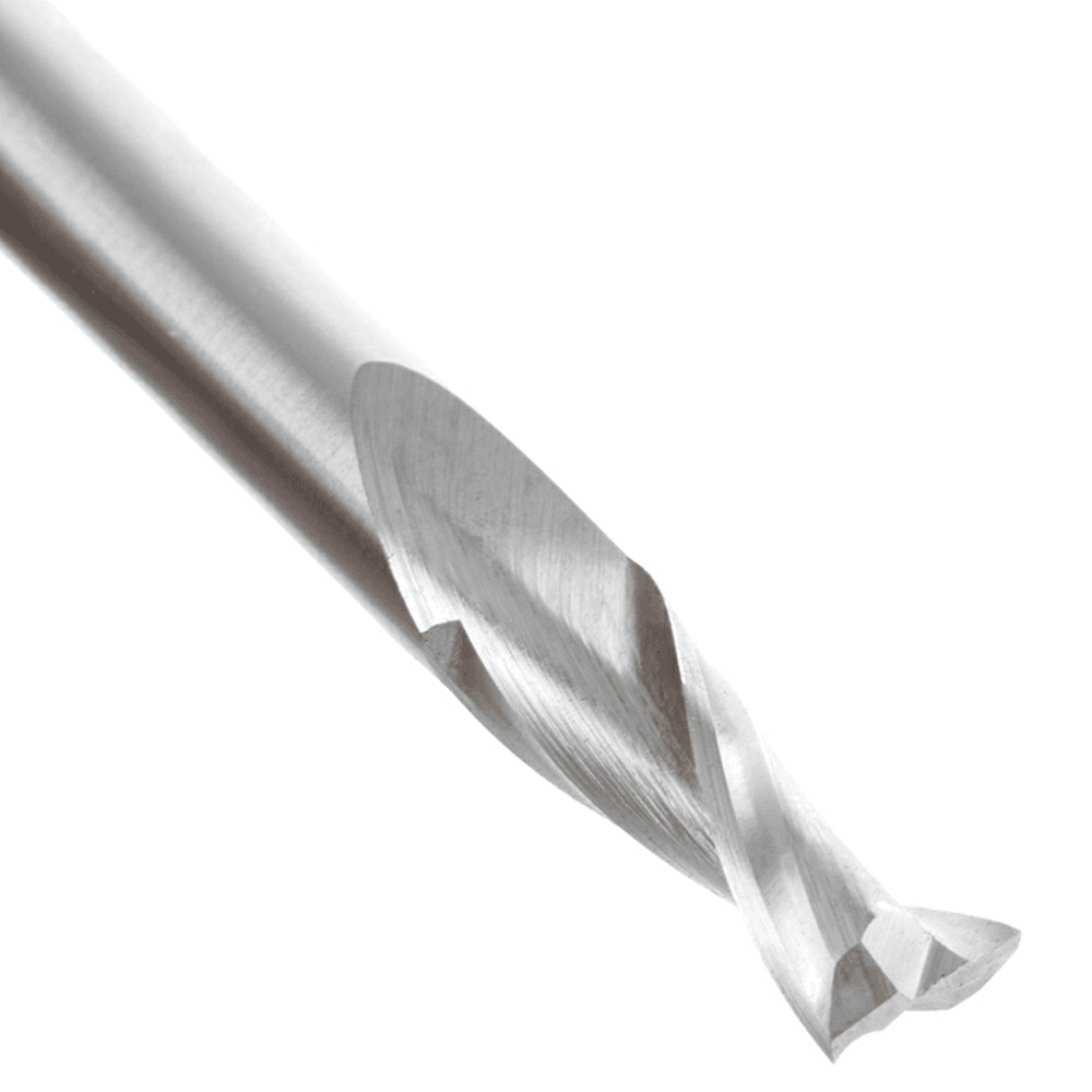 5/16" x 3" Aluminum Cutting Up-Cut Spiral Router Bit, 2-Flute, 5/16" Shank - Alt Image 2