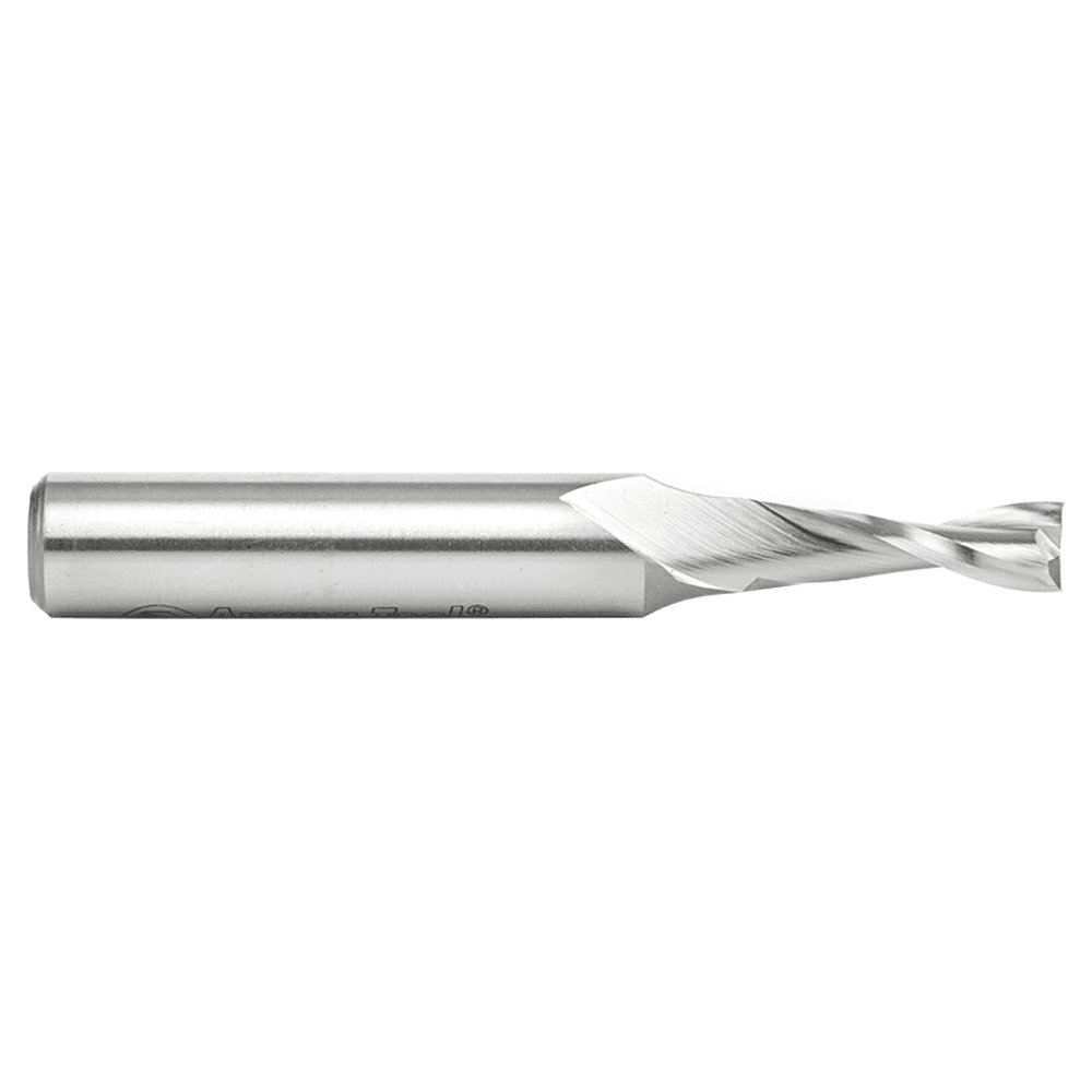 5/16" x 3-1/2" Aluminum Cutting Up-Cut Spiral Router Bit, 2-Flute, 1/2" Shank - Alt Image 1