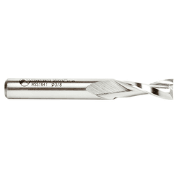 3/8" x 3" Aluminum Cutting Up-Cut Spiral Router Bit, 2-Flute, 3/8" Shank - Alt Image 1