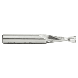 3/8" x 3-3/4" Aluminum Cutting Up-Cut Spiral Router Bit, 2-Flute, 1/2" Shank - Alt Image 1
