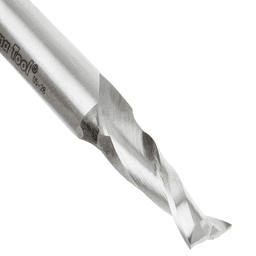 3/8" x 3-3/4" Aluminum Cutting Up-Cut Spiral Router Bit, 2-Flute, 1/2" Shank - Alt Image 2