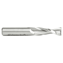 1/2" x 3-1/2" Aluminum Cutting Up-Cut Spiral Router Bit, 2-Flute, 1/2" Shank - Alt Image 1