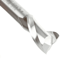 3/4" x 3-1/4" Aluminum Cutting Up-Cut Spiral Router Bit, 2-Flute, 1/2" Shank - Alt Image 2