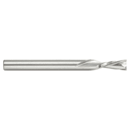 1/4" x 2-3/4" Aluminum Cutting Down-Cut Spiral Router Bit, 2-Flute, 1/4" Shank, 5/8" Cutting Height - Alt Image 1