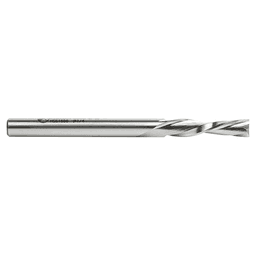1/4" x 3-1/4" Aluminum Cutting Down-Cut Spiral Router Bit, 2-Flute, 1/4" Shank - Alt Image 1