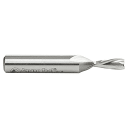 5/16" x 3-1/4" Aluminum Cutting Down-Cut Spiral Router Bit, 2-Flute, 1/2" Shank - Alt Image 1