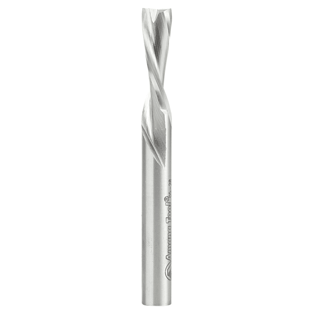 5/16" x 3" Aluminum Cutting Down-Cut Spiral Router Bit, 2-Flute, 5/16" Shank - Main Image