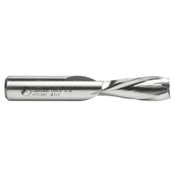 1/2" x 3-1/4" Aluminum Cutting Down-Cut Spiral Router Bit, 2-Flute, 1/2" Shank - Alt Image 1
