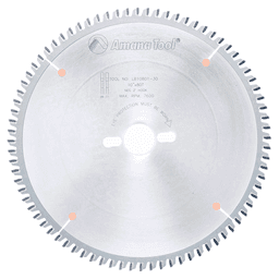 10" x 80 Teeth Non-Melt Plastic Saw Blade, 30mm Bore - Main Image