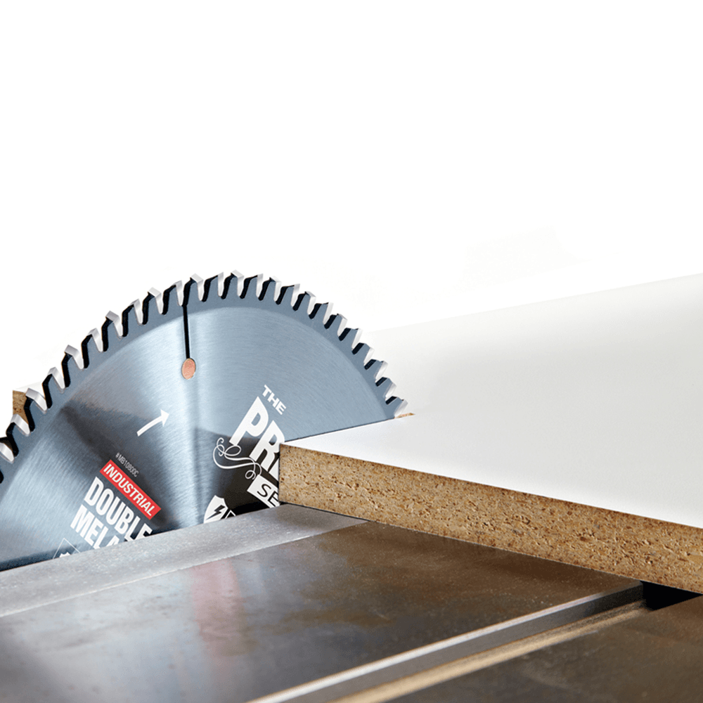 10" x 80 Teeth Electro-Blu Non-Stick Coated Double-Face Melamine Saw Blade - Alt Image 2