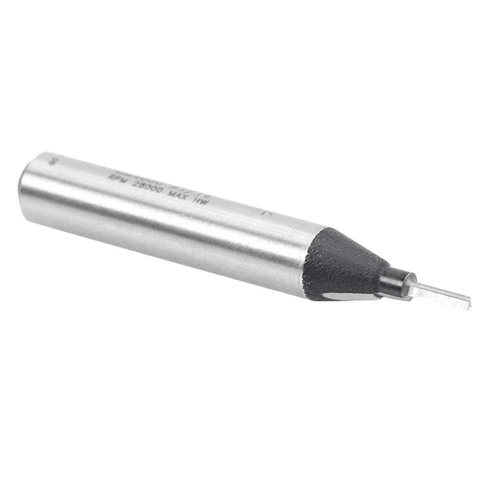1/16" x 1-3/4" Miniature Plunging Router Bit, 1-Flute, 1/4" Shank - Alt Image 2