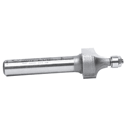 1/2" x 5/32" Radius Miniature Corner Rounding Router Bit with Mini 3/16" Lower Ball Bearing, 2-Flute, 1/4" Shank - Alt Image 1