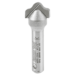 1/2" x 1-1/2" x 3/32" Radius Miniature Plunge Ogee Router Bit, 1/4" Shank - Main Image