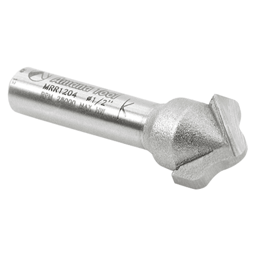 1/2" x 1-1/2" x 3/32" Radius Miniature Plunge Ogee Router Bit, 1/4" Shank - Alt Image 2