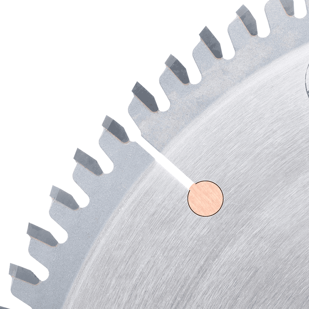 10" x 80 Teeth x -2&#730; Double-Face Melamine Saw Blade, 30mm Bore - Alt Image 1