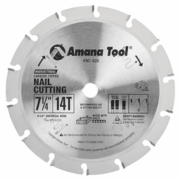 7-1/4" x 14 Teeth Nail Cutting/Demolition Saw Blade - Main Image