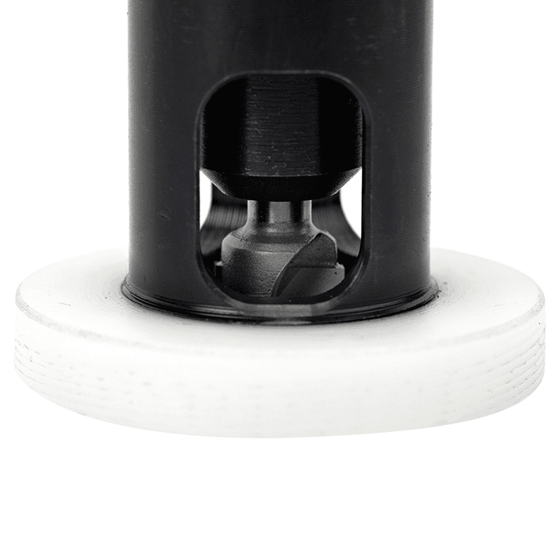 2" x 4-3/4" Non-Marring Plug Planer Cutter, 1/4" Shank - Alt Image 3