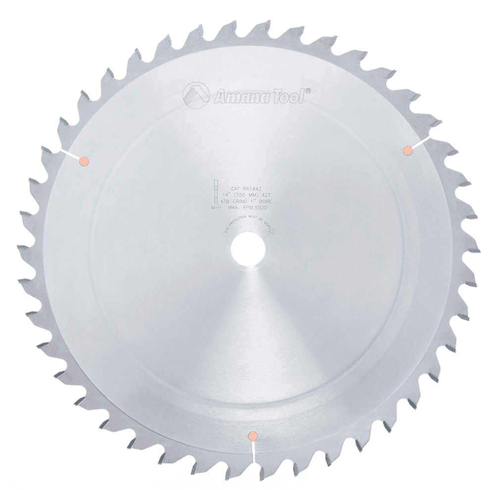 14" x 42 Teeth Radial Arm Circular Saw Blade - Main Image