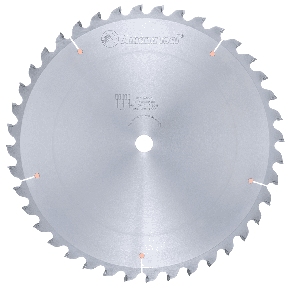 16" x 40 Teeth Radial Arm Circular Saw Blade - Main Image