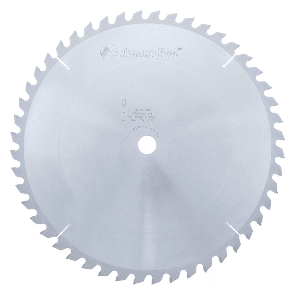 16" x 48 Teeth Radial Arm Circular Saw Blade - Main Image