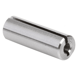 1/4" x 3/4" High Precision Steel Router Collet Reducer, 3/32" Shank - Alt Image 1