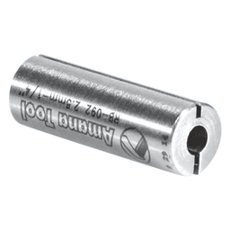 1/4" x 3/4" High Precision Steel Router Collet Reducer, 2.5mm Shank - Alt Image 1