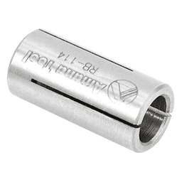 12mm x 1" High Precision Steel Router Collet Reducer, 8mm Shank - Alt Image 1