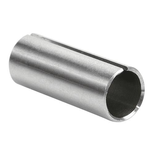 3/8" x 1" High Precision Steel Router Collet Reducer, 8mm Shank - Alt Image 2